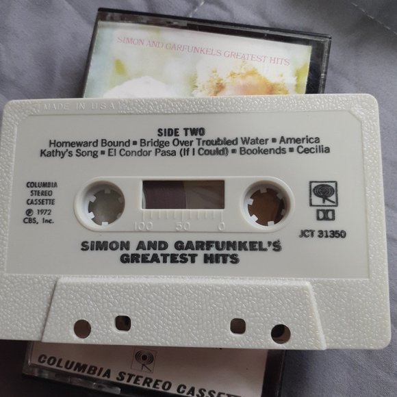 Simon & Garfunkel Greatest Hits Cassette Tape Columbia Records 1972 Tested - Picture 6 of 7